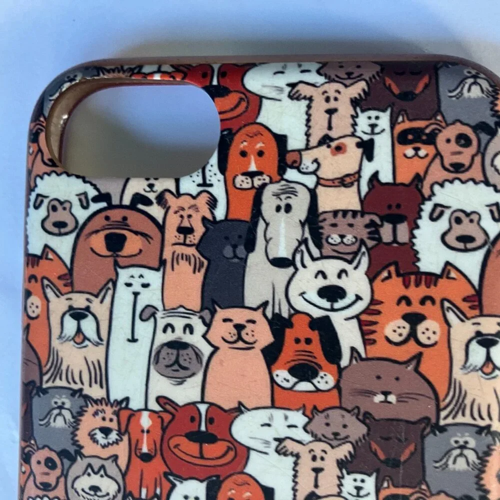 Cartoon Dogs Cats Smile iPhone 7/8/SE 2020/SE 2022 PHONE CASE